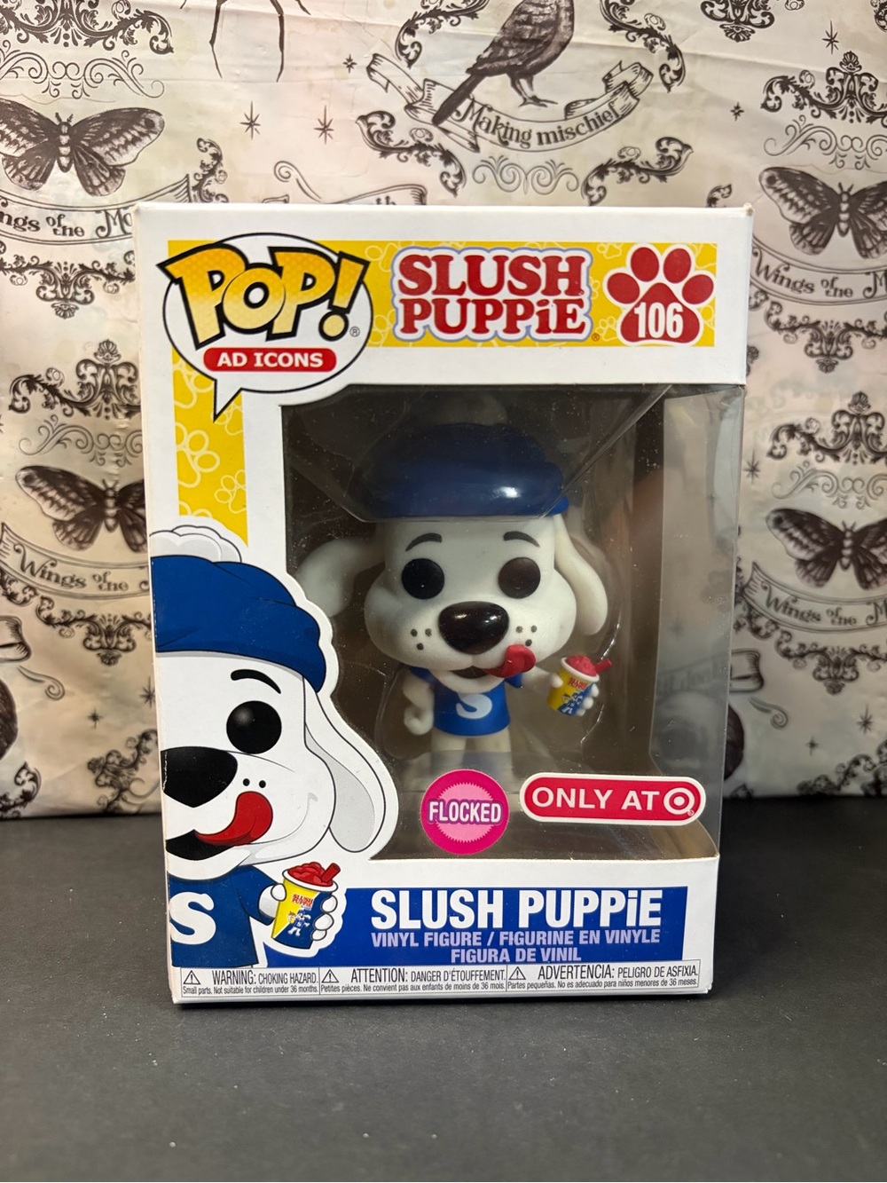Funko Pop Flocked Ad Icons Target Exclusive Slush Puppie Vinyl Figure 106